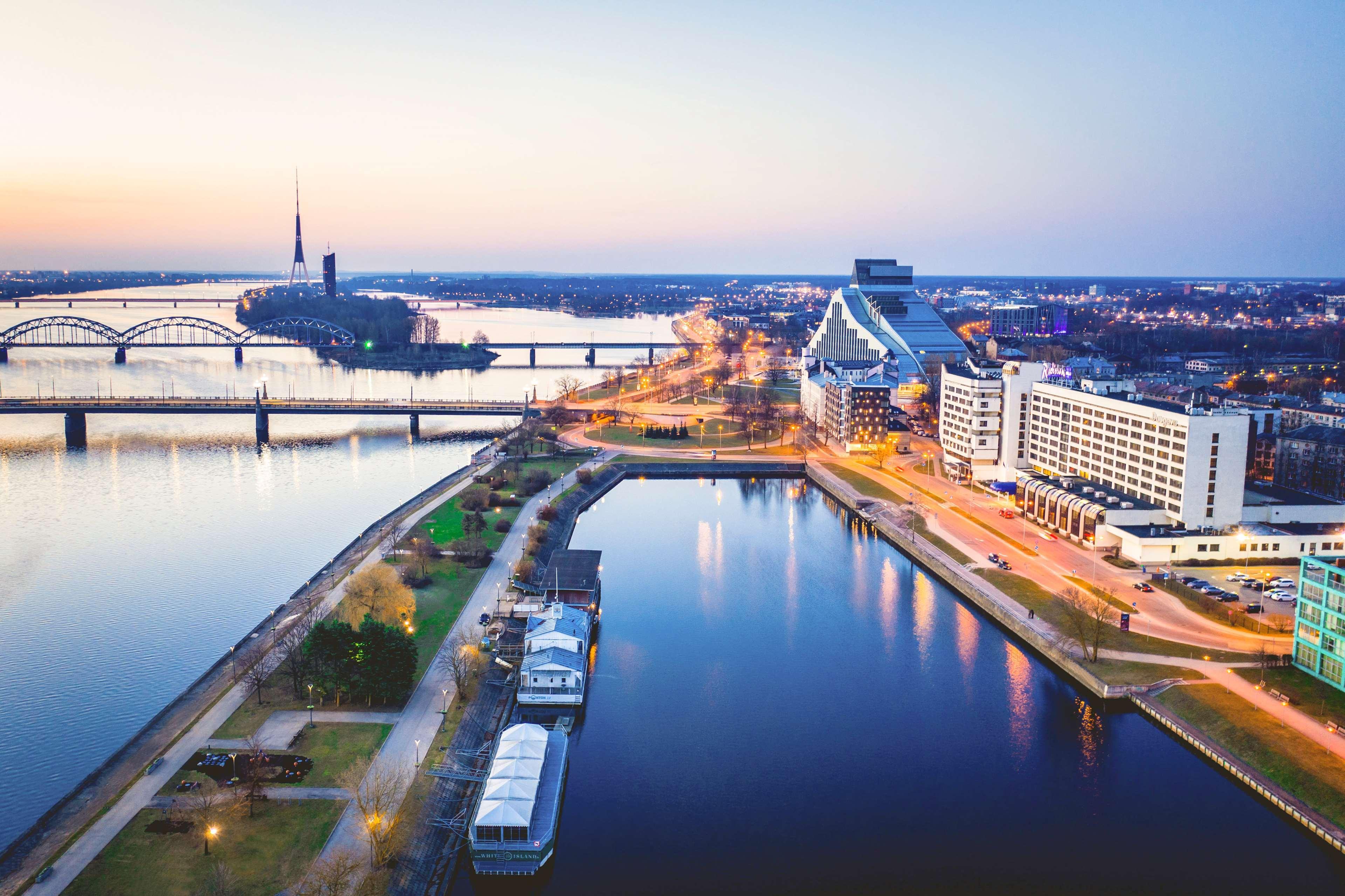 Radisson Blu Hotel & Spa, Daugava Riga Luaran gambar
